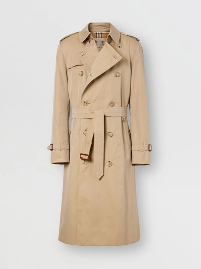 Shop Burberry The Long Chelsea Heritage Trench Coat In Honey