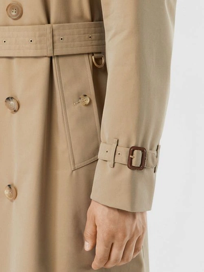 Shop Burberry The Long Chelsea Heritage Trench Coat In Honey