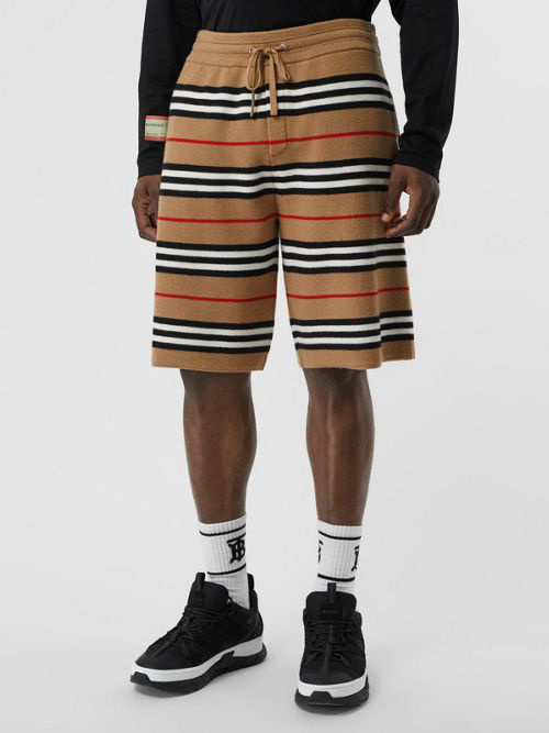 burberry wool shorts