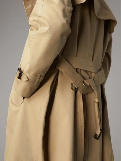 Shop Burberry The Westminster – Extra-long Trench Coat In Honey