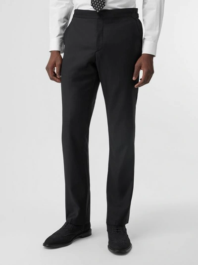 Shop Burberry Classic Fit Wool Suit In Black