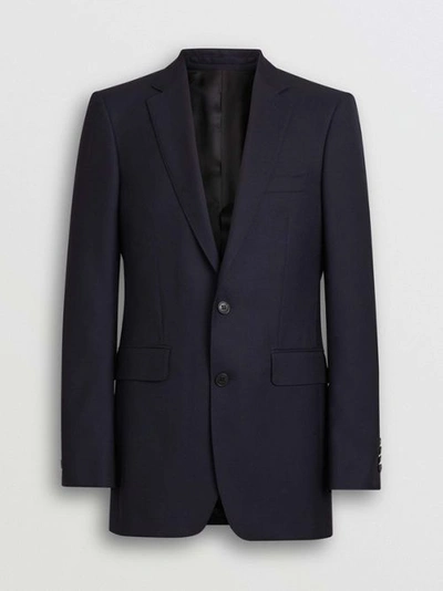 Shop Burberry Classic Fit Wool Twill Suit In Navy