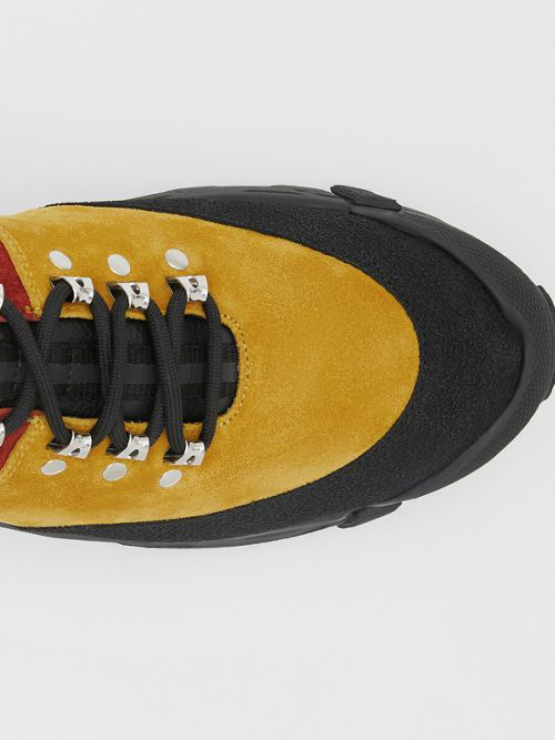 burberry boots mens yellow