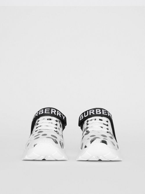 cheetah burberry sneakers