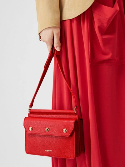 Shop Burberry M In Bright Military Red