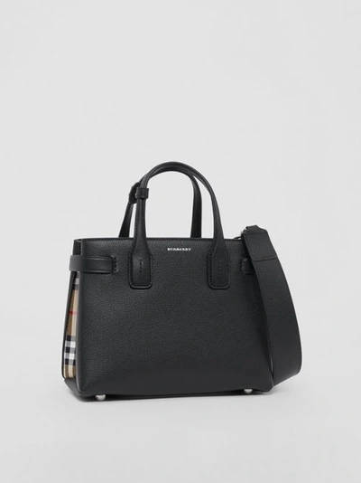 The small banner in clearance vintage check and leather
