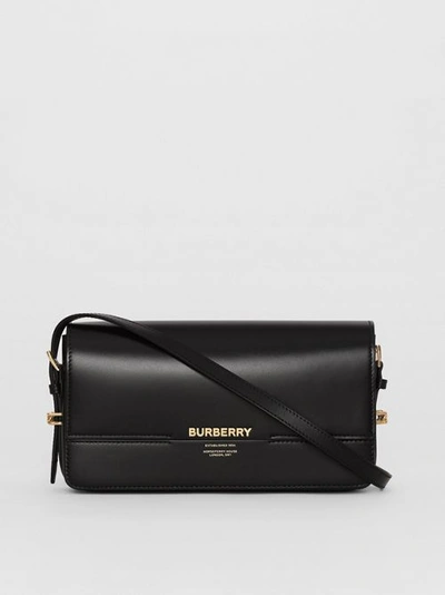 Burberry Black Grace Leather Crossbody Bag Pony-style calfskin ref.319682 - Joli  Closet