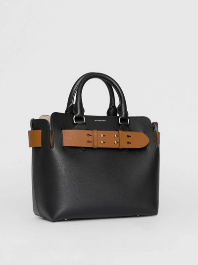 Burberry The Small Leather Triple Stud Belt Bag In Black | ModeSens