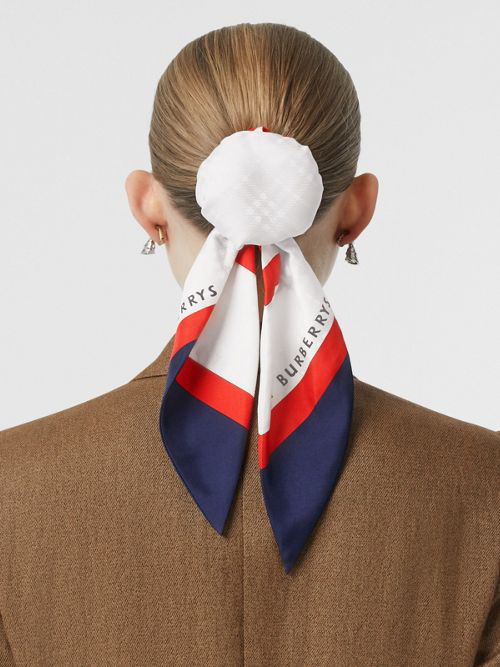 burberry hair scarf