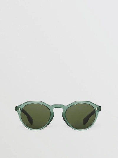 Burberry keyhole round frame sunglasses on sale