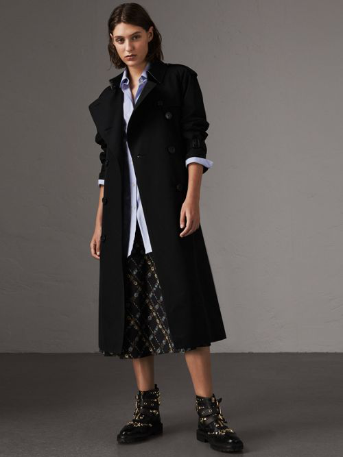 Burberry The Westminster – Extra-long Trench Coat In Black | ModeSens