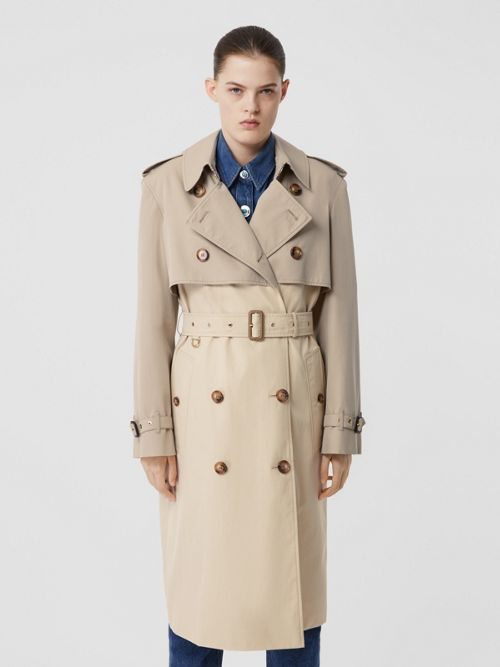 burberry two tone trench