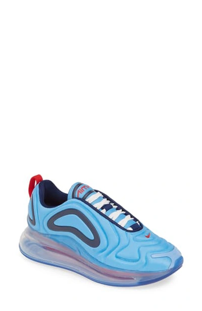 Shop Nike Air Max 720 Sneaker In Blue/ Red/ Silver/ Summit
