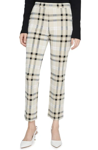Shop Sanctuary Carnaby Kick Crop Trousers In Avalon Plaid