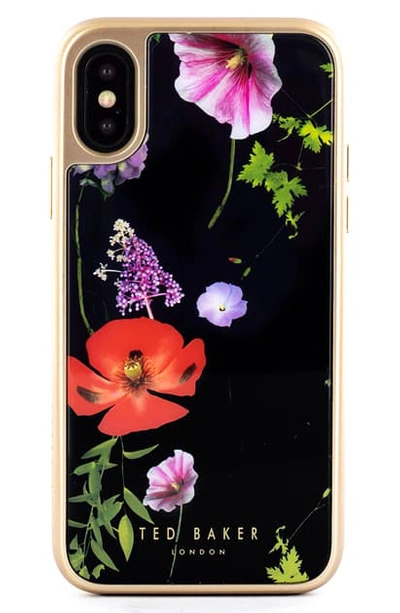 Shop Ted Baker Hedgerow Iphone X/xs Case In Black