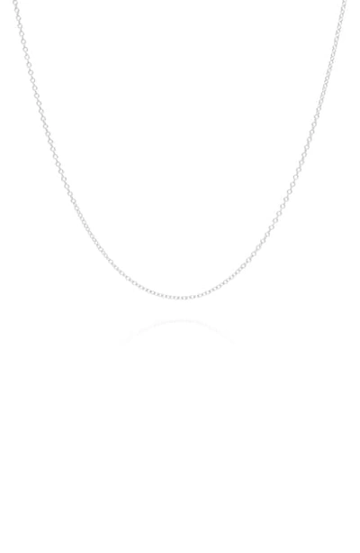 Shop Anna Beck Delicate Chain In Silver