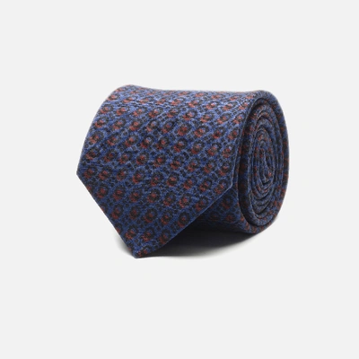 Shop Ledbury Men's Deep Blue Lydell Tie