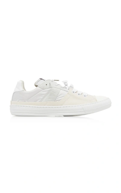 Shop Maison Margiela Evolution Low-top Leather Sneakers In White