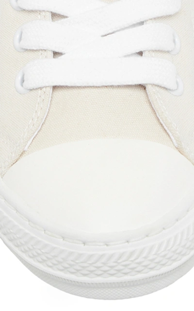 Shop Maison Margiela Evolution Low-top Leather Sneakers In White