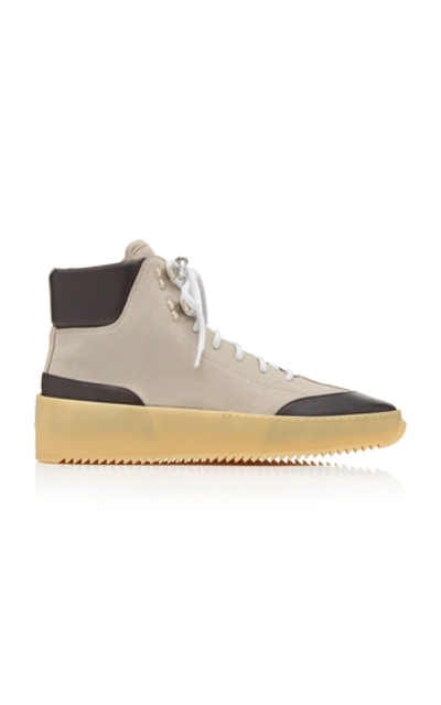 Shop Fear Of God 6th Collection Hiker Suede High-top Sneakers In Grey