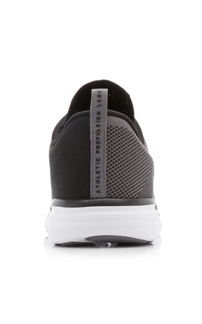 Shop Apl Athletic Propulsion Labs Techloom Pro Stretch-knit Sneakers In Black