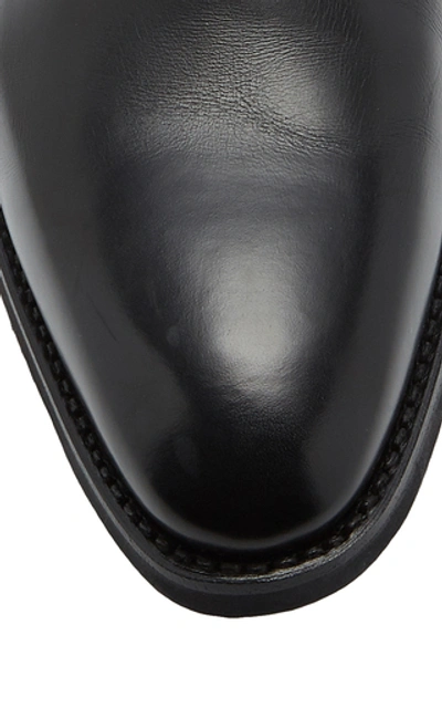 Shop Bally Scavone Leather Chelsea Boots In Black