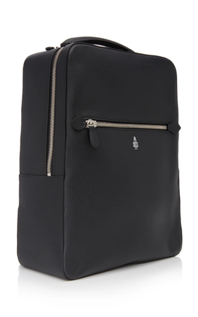 Shop Mark Cross Alexander Grain Leather Backpack In Black