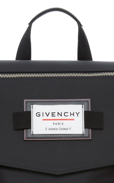 Shop Givenchy Shell Messenger Bag In Black