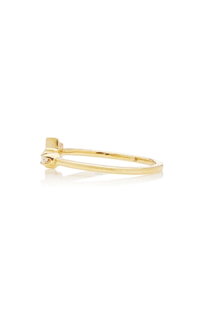 Shop Andrea Fohrman 18k Gold And Diamond Ring