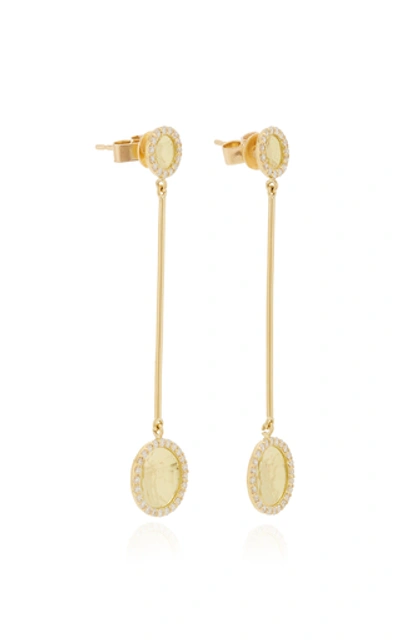 Shop Amrapali 18k Gold And Diamond Earrings