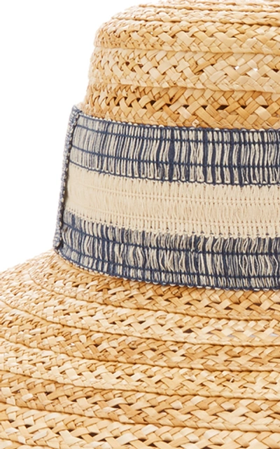 Shop Eugenia Kim Mirabel Straw Hat In Neutral