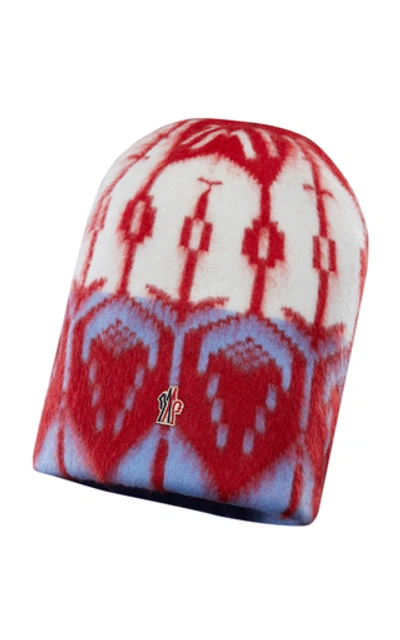 Shop Moncler Genius 3 Moncler Grenoble Genius Wool And Cashmere Beanie In Pink