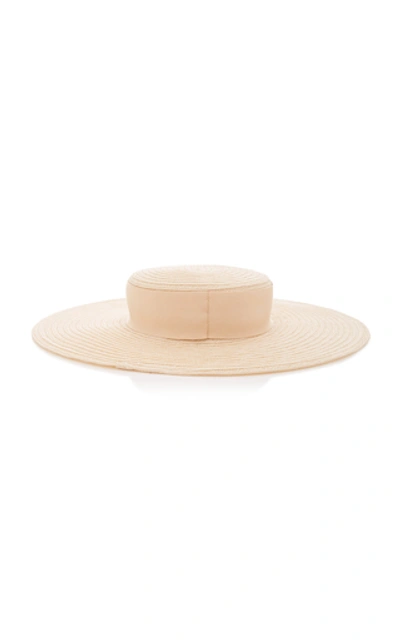 Shop Gigi Burris Idell Straw Hat In Neutral