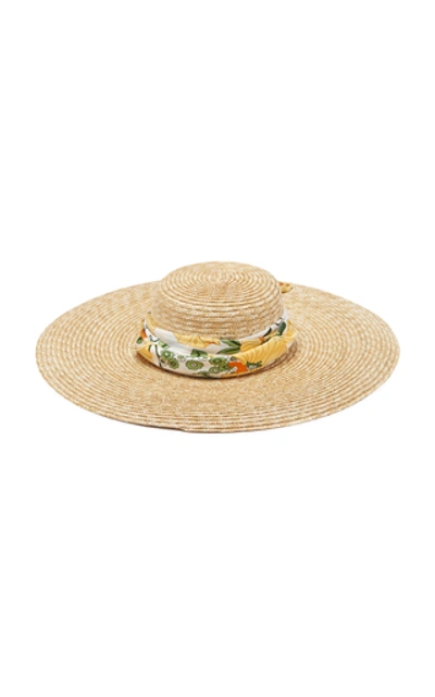 Shop Avenue Dolce Sunhat In Neutral