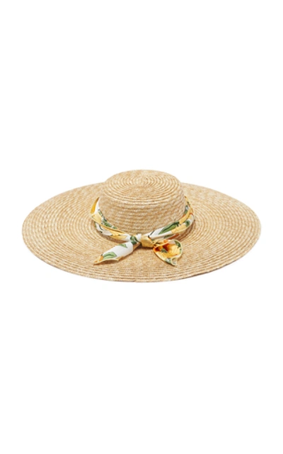 Shop Avenue Dolce Sunhat In Neutral