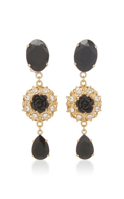 Shop Dolce & Gabbana Orecchini Drop Earrings In Gold