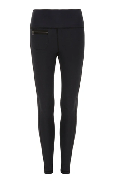 Shop Erin Snow Peri Stretch High-waisted Leggings In Black