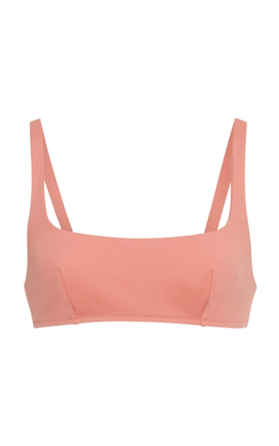 Shop Araks Quinn Bikini Top In Pink