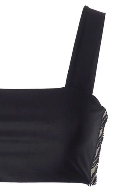 Koral Liana Bandeau Sports Bra In Black