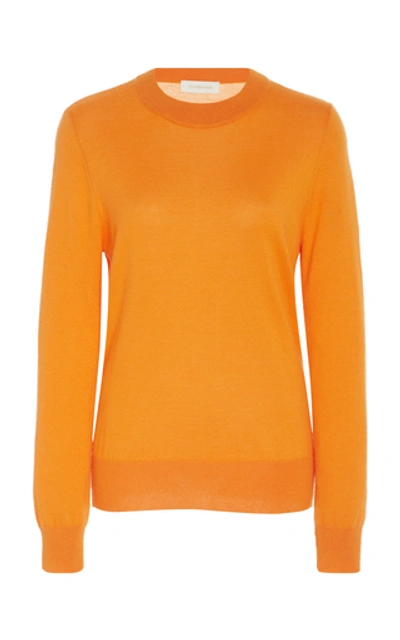 Shop Zimmermann Cashmere Sweater In Orange