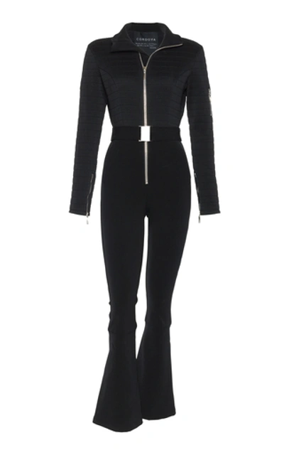 Shop Cordova The Verbier Quilted Stretch-shell Ski Suit In Black