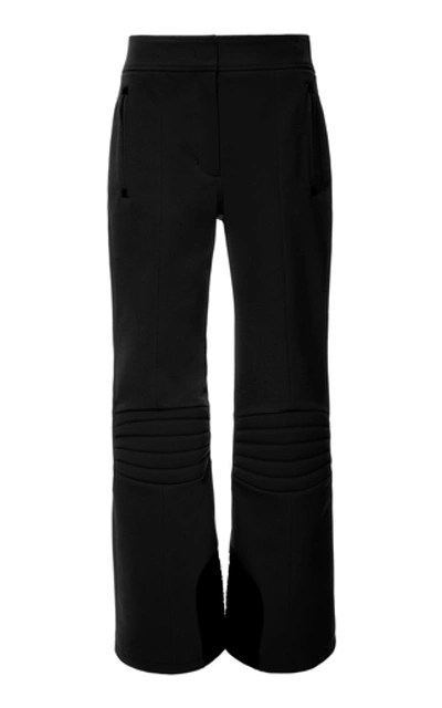 Shop Moncler Stretch-twill Ski Pants In Black