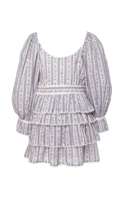 Shop Loveshackfancy Astor Striped Mini Dress