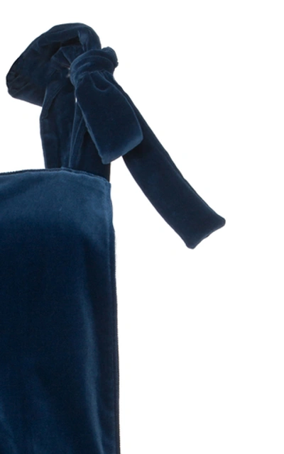 Shop Alix Of Bohemia Limited Edition Olivia Cotton Velvet Overalls In Navy