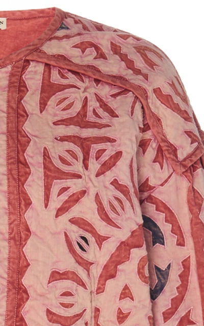 Shop Ulla Johnson Marisela Cotton Jacket In Pink
