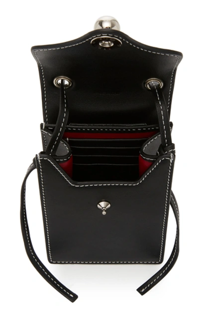 Shop Ratio Et Motus Disco Leather Crossbody Bag In Black