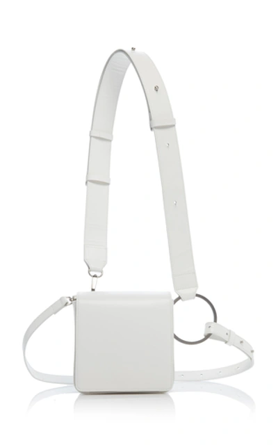 Shop Osoi Holring Leather Shoulder Bag In White