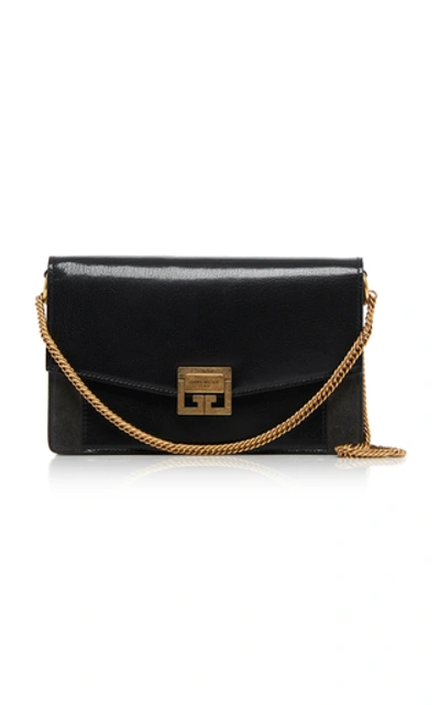 Shop Givenchy Gv3 Small Leather Shoulder Bag In Multi