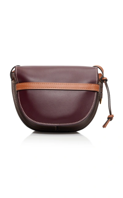 Shop Loewe Gate Small Leather Shoulder Bag In Multi