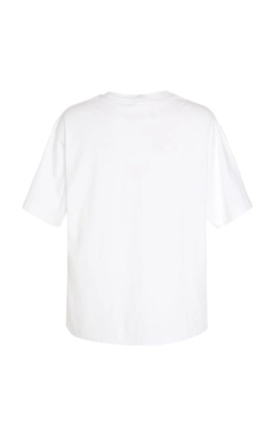 Shop Acne Studios Cotton Boxy Fit T-shirt In White